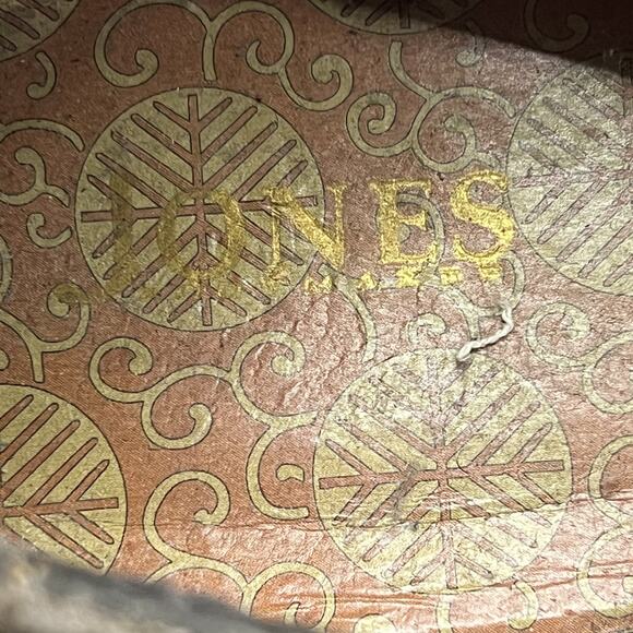 Jones Shoe Makers Handmade Dress Shoes Men Size 10.5 Brown Wingtip Brogue Oxford
